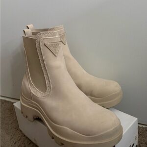 Guess Women's Beige Ankle Booties